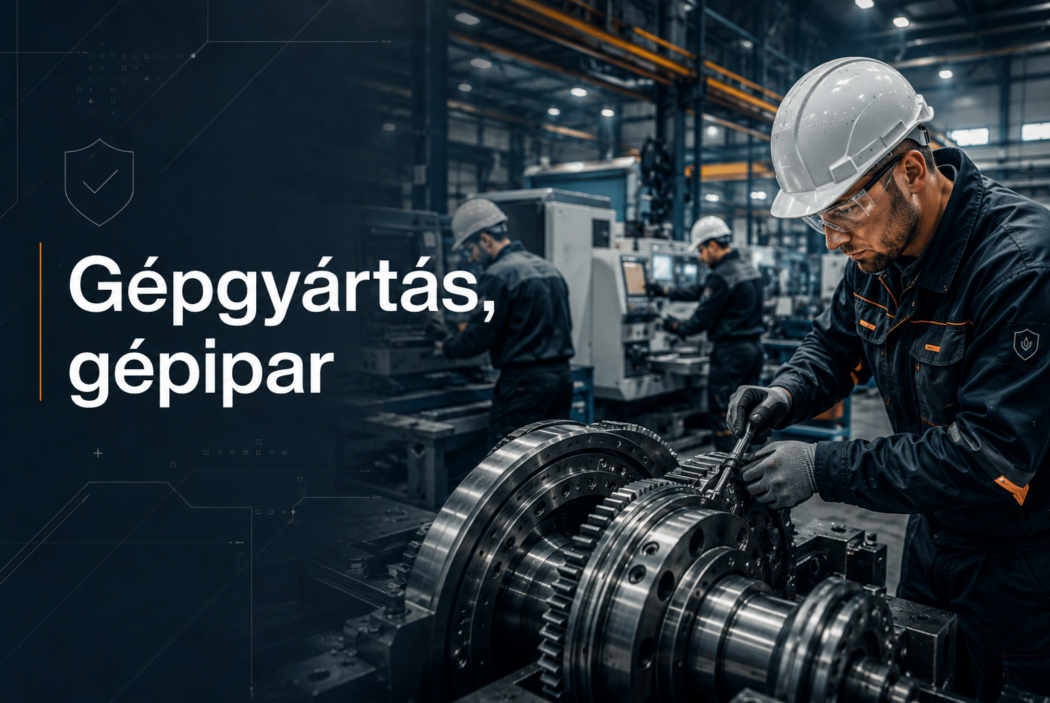 Gépgyártás, gépipar – iparági PPE követelményrendszer 