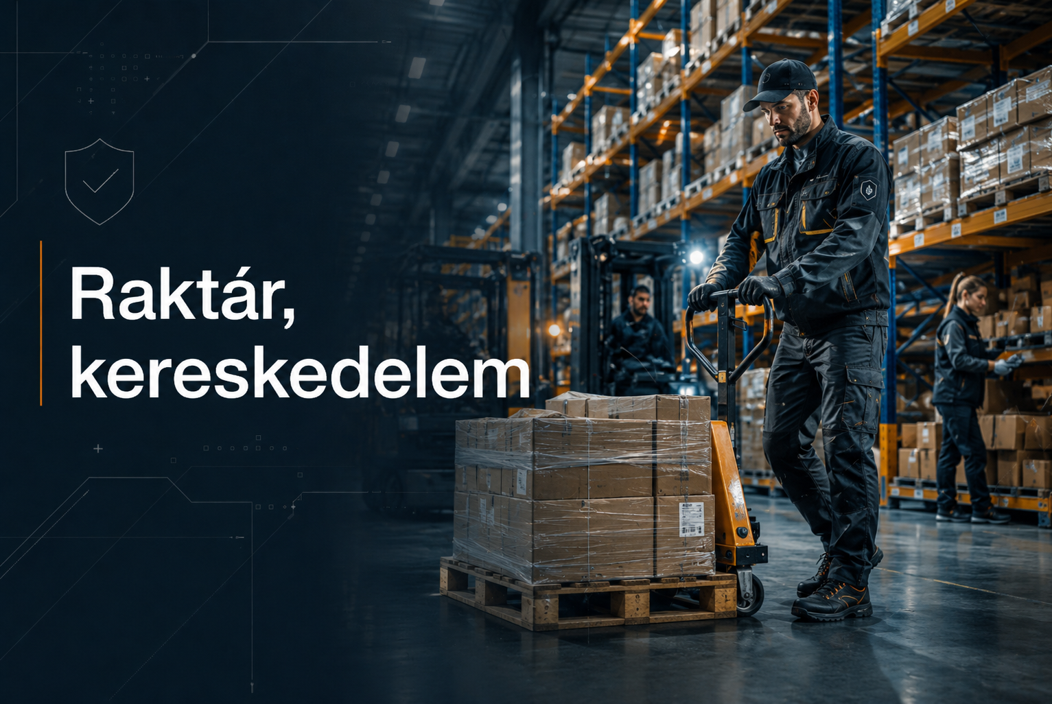 Raktár és kereskedelem – PPE követelményrendszer