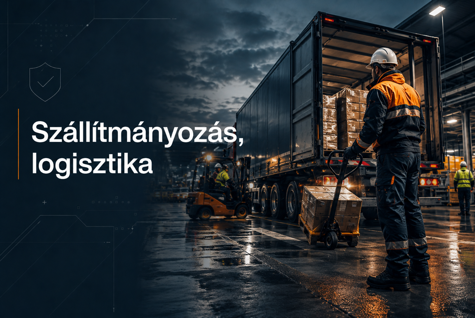 Szállítmányozás, logisztika – PPE követelményrendszer