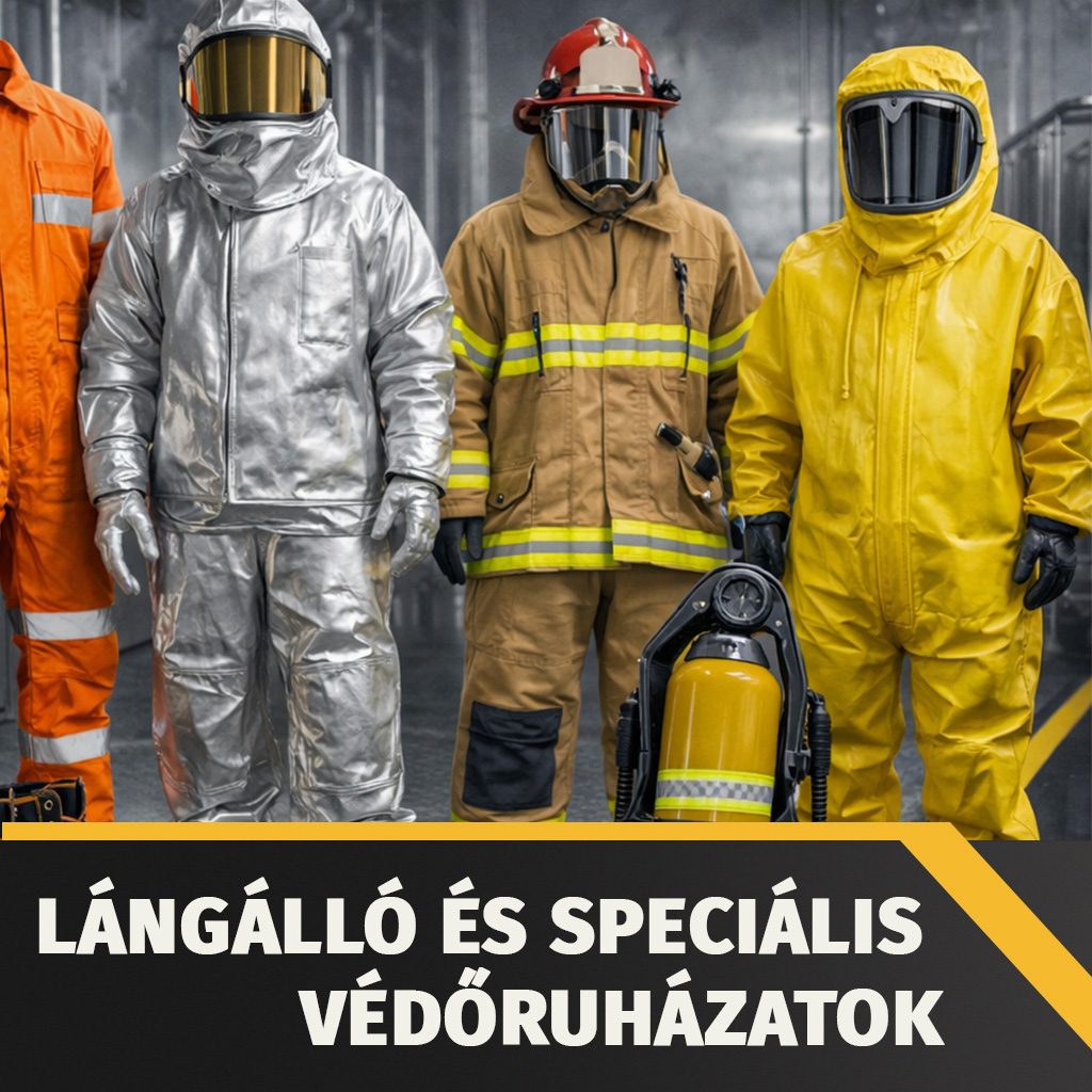 Lángálló és speciális védőruházatok