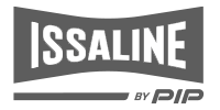 Issaline prémium munkaruházat logo