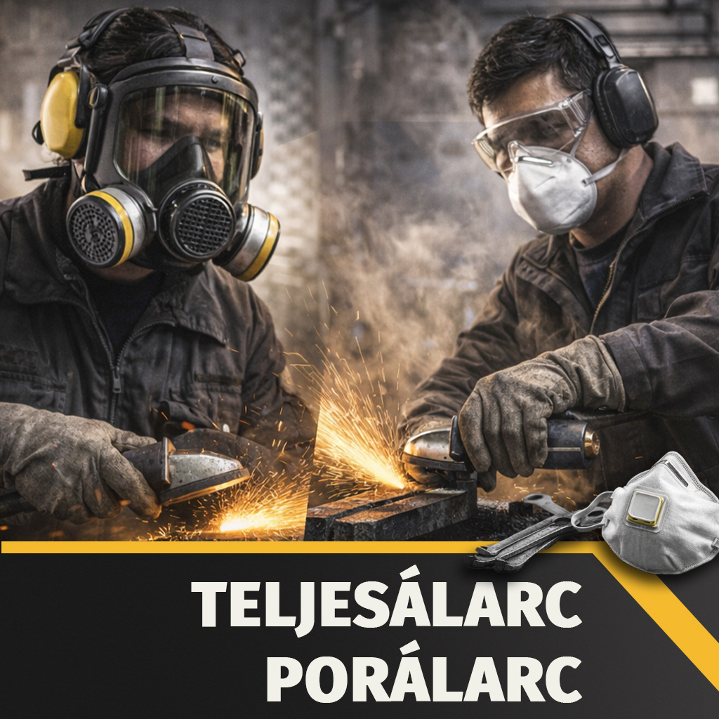 Teljesálarc, porálarc